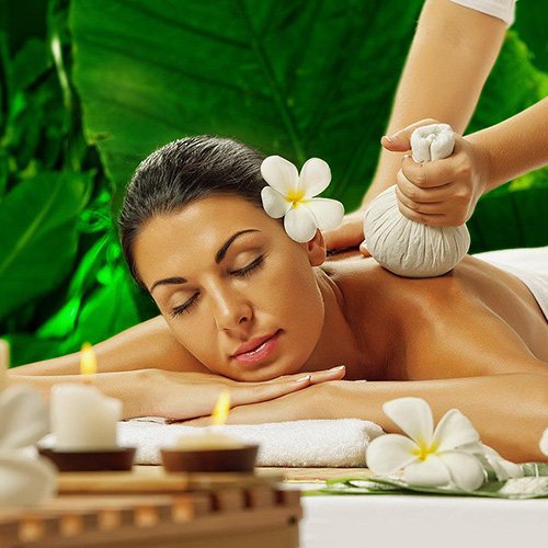 Thai herbal ball compress