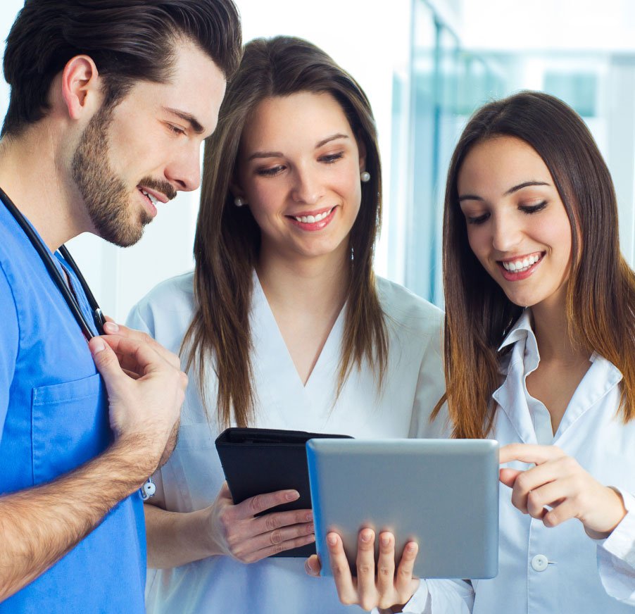 SRKA Home Care nurse with patient