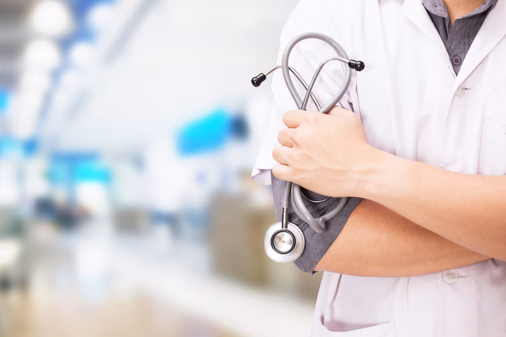 Doctor with stethoscope